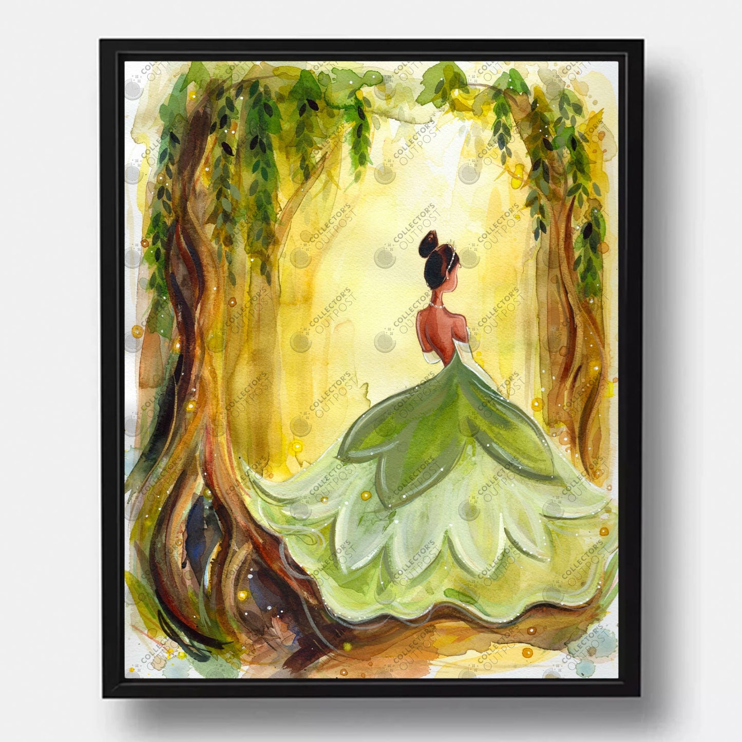 Tiana (The Princess and the Frog) Disney Watercolor Art Print