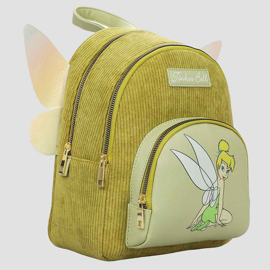 Tinker Bell (Peter Pan) Disney Pixie Wing Corduroy Mini Backpack