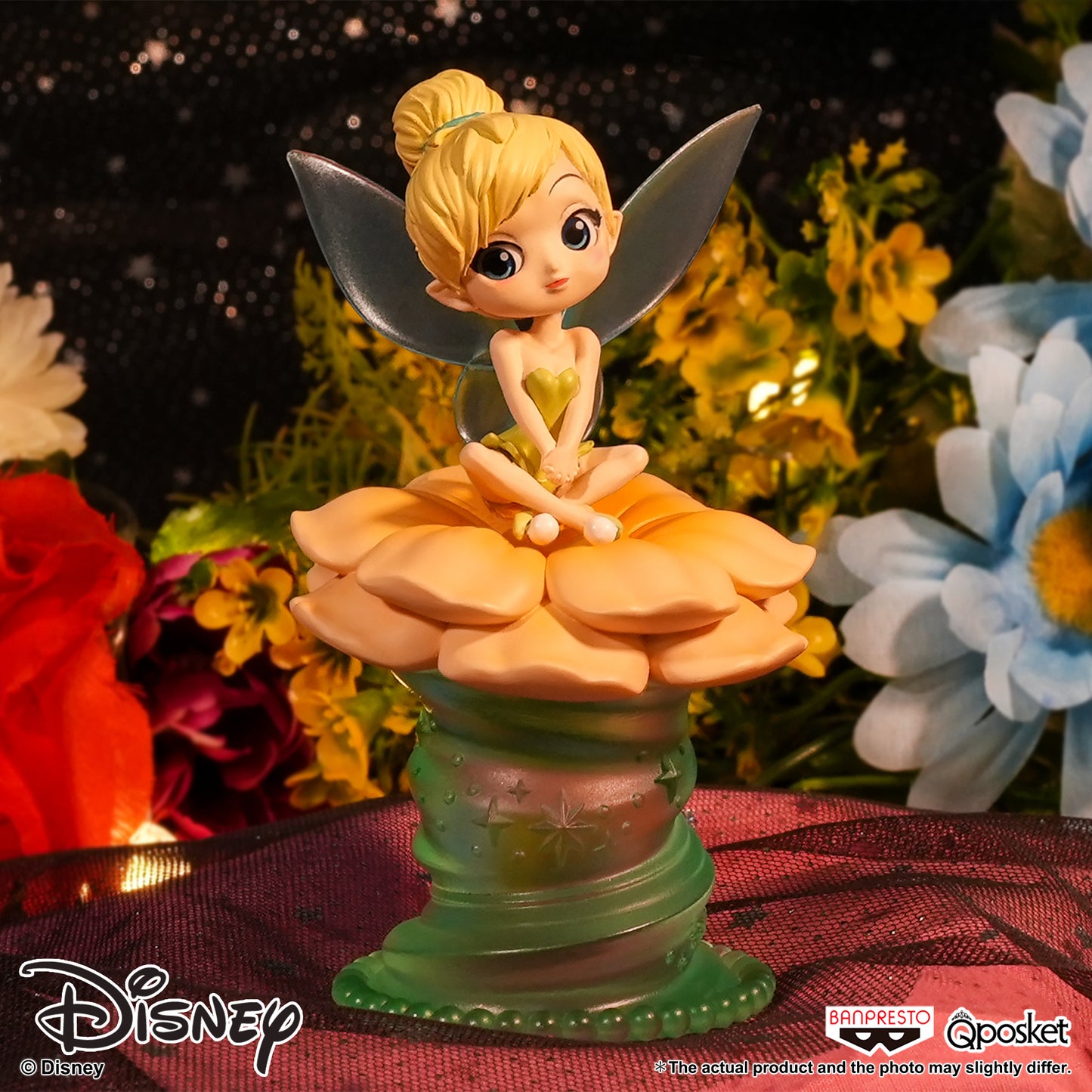 Disney Characters Q-Posket Stories Tinker Bell Figure Ver B