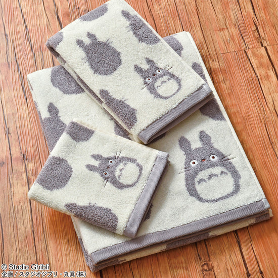 Totoro Silhouette Studio Ghibli Wash Towel