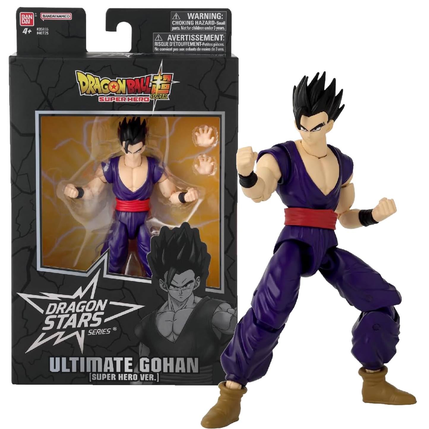 Ultimate Gohan Super Hero Ver. Dragon Ball Stars Action Figure