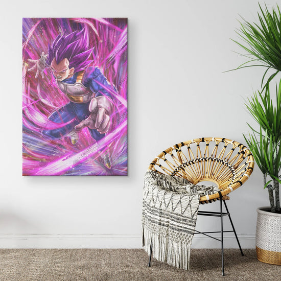 Ultra Ego Vegeta (Dragon Ball Z) Premium Art Print