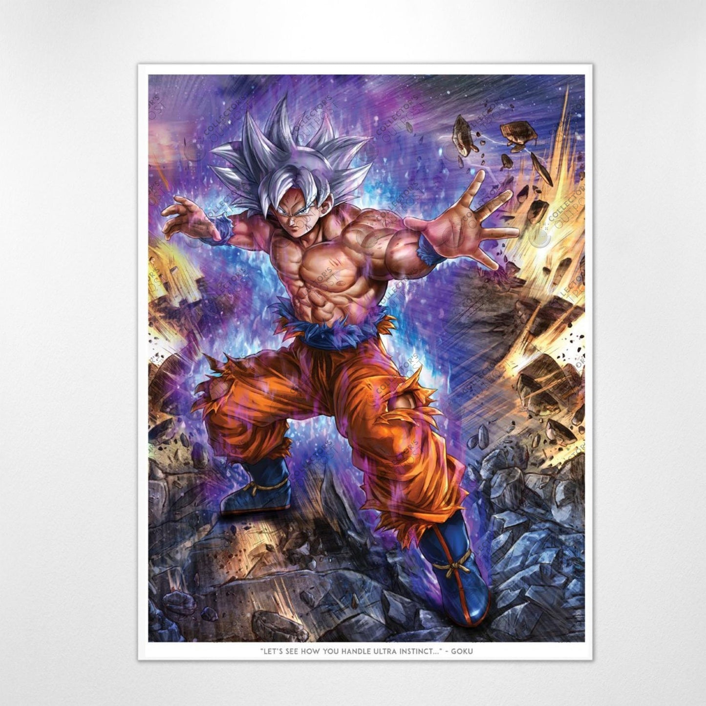 Ultra Instinct Goku Breaker of Limits (Dragon Ball Z) Premium Art Pr –  Collector's Outpost