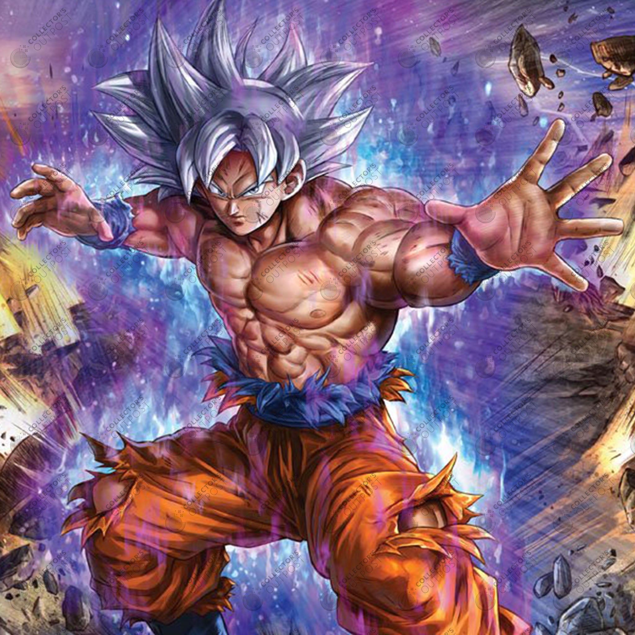 Ultra Instinct Goku Breaker Of Limits Dragon Ball Z Premium Art Pr