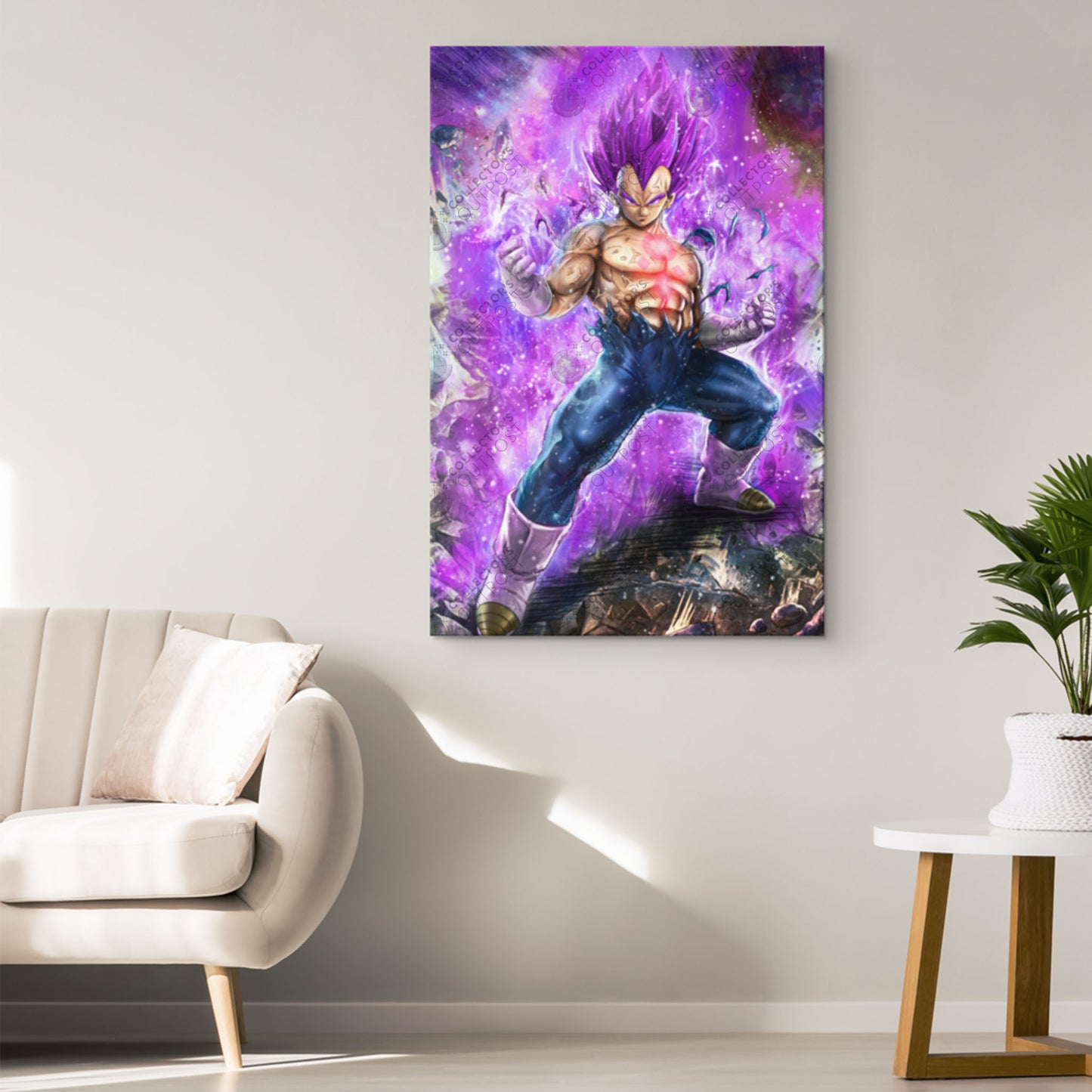 Load image into Gallery viewer, Vegeta &amp;quot;The Destroyer&amp;quot; (Dragon Ball Z) Premium Art Print
