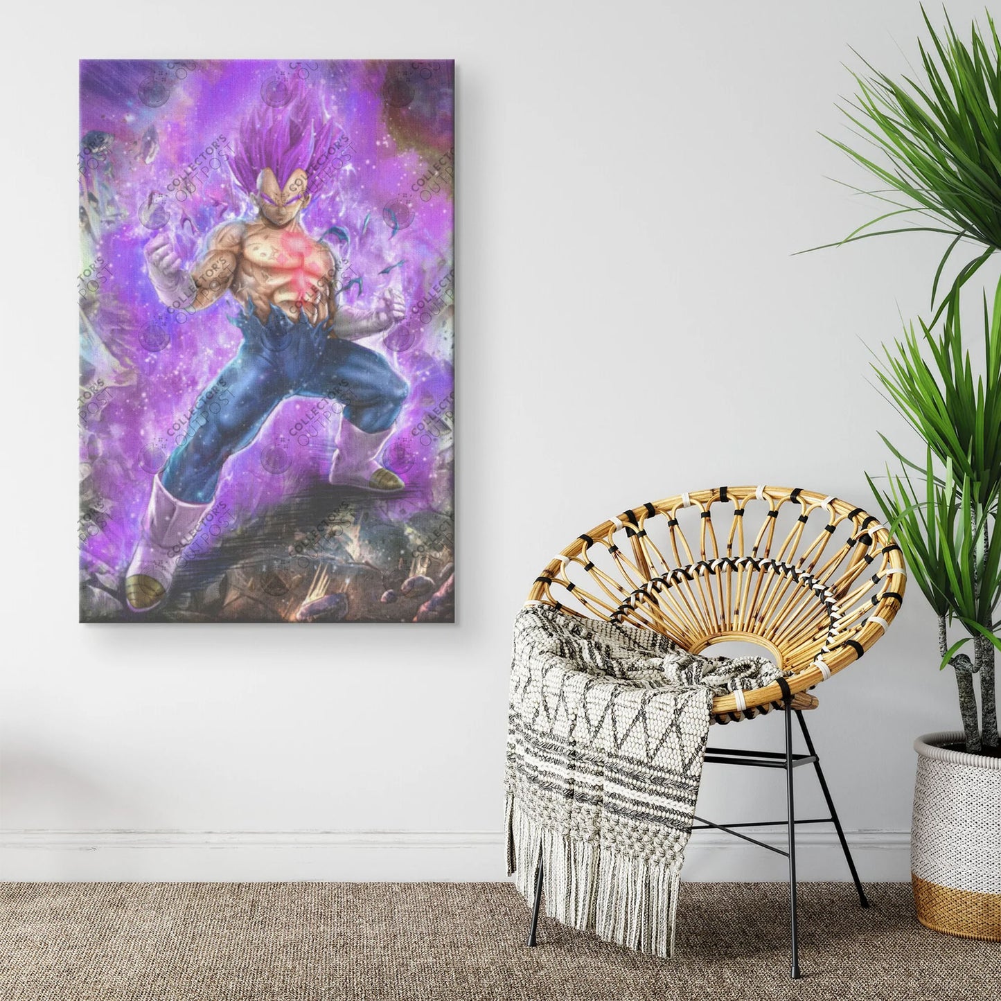Load image into Gallery viewer, Vegeta &amp;quot;The Destroyer&amp;quot; (Dragon Ball Z) Premium Art Print
