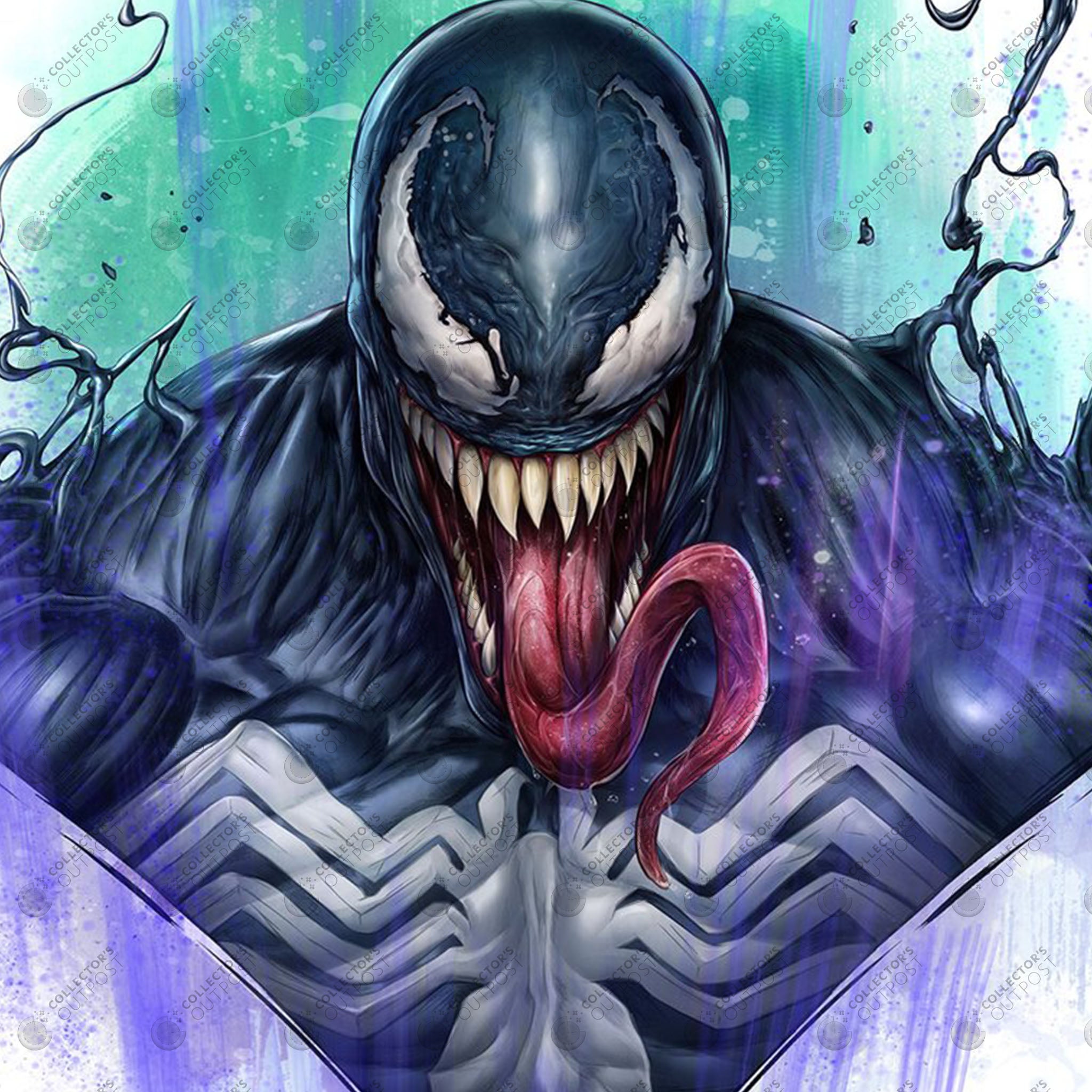 Venom (Marvel Comics) Legacy Portrait Art Print – Collector's Outpost