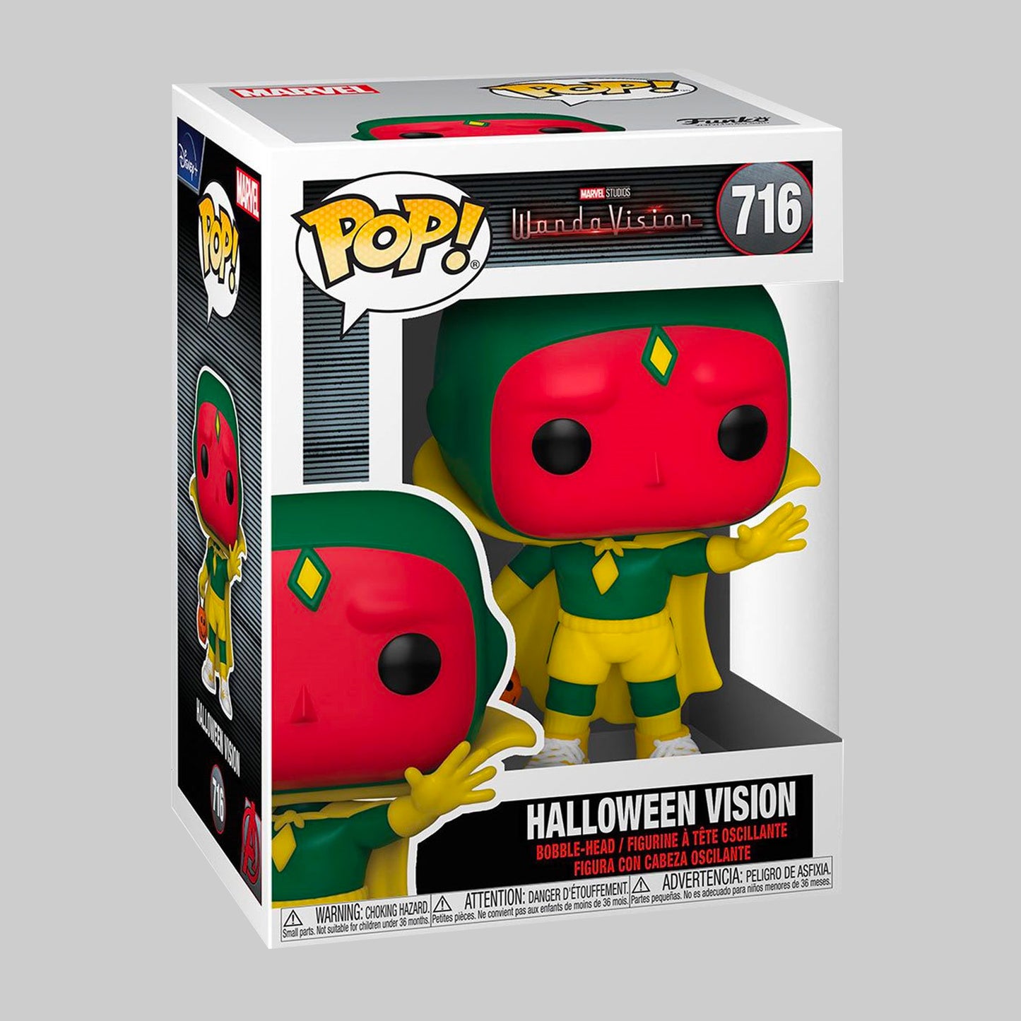 Load image into Gallery viewer, Vision (WandaVision) Marvel Halloween Funko Pop!
