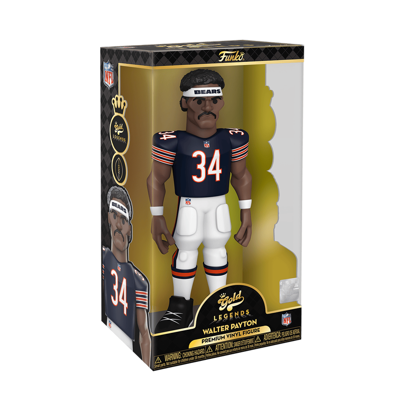 Walter Payton Chicago Bears NFL Gold Legends by Funko