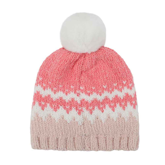 Wicked Glinda Chenille Winter Pom-Pom Hat