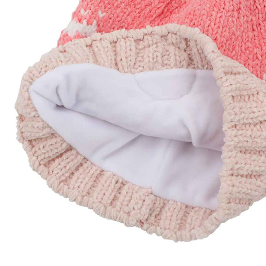 Wicked Glinda Chenille Winter Pom-Pom Hat