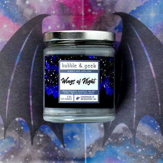 Wings of Night (ACOTAR) Velaris Candle Jar