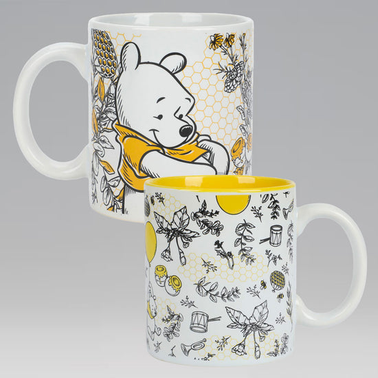 Winnie the Pooh (Disney) 16 oz Ceramic Mug Set of 2