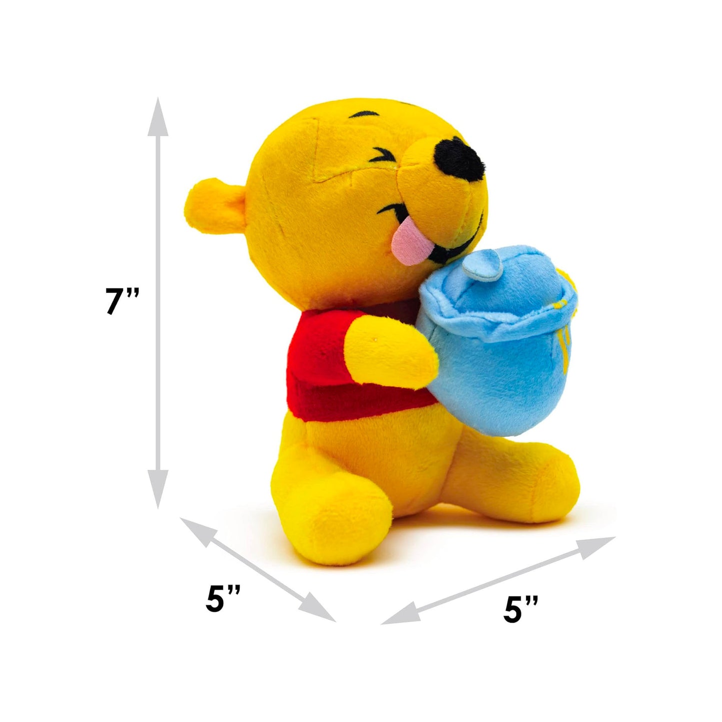 Winnie the Pooh Squeaky Plush Dog Toy