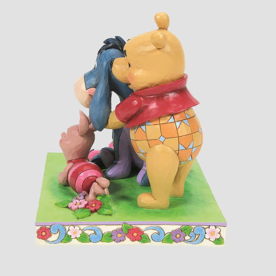 Winnie the Pooh "Here Together, Friends Forever" Disney Traditions Statue