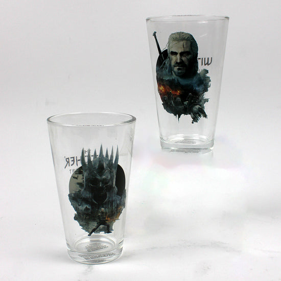 Witcher 3: Wild Hunt Pint Glass Duo Set