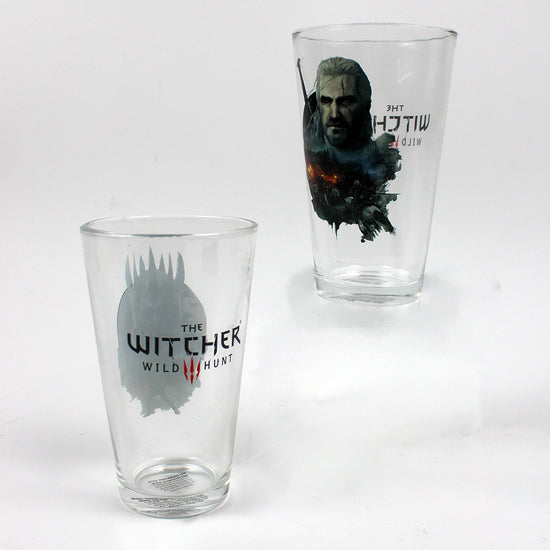 Witcher 3: Wild Hunt Pint Glass Duo Set