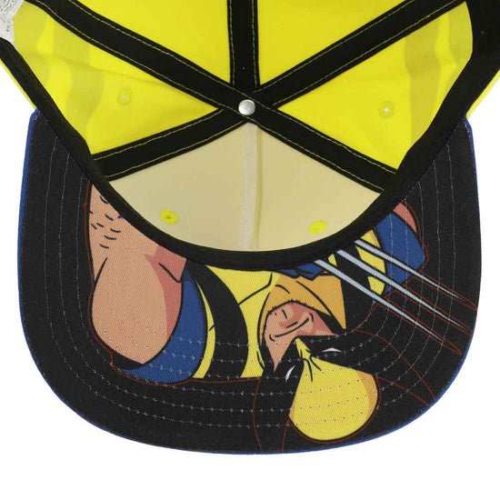 Wolverine Marvel XMen '97 Flat Bill Snapback Hat