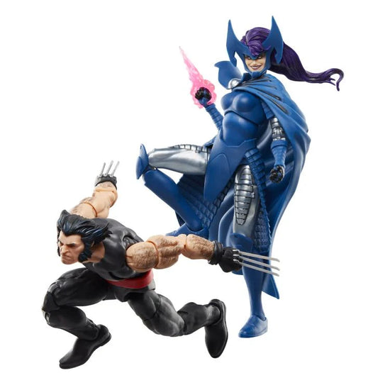 Wolverine & Psylocke 50th Anniversary Dual Pack Marvel Legends Figures