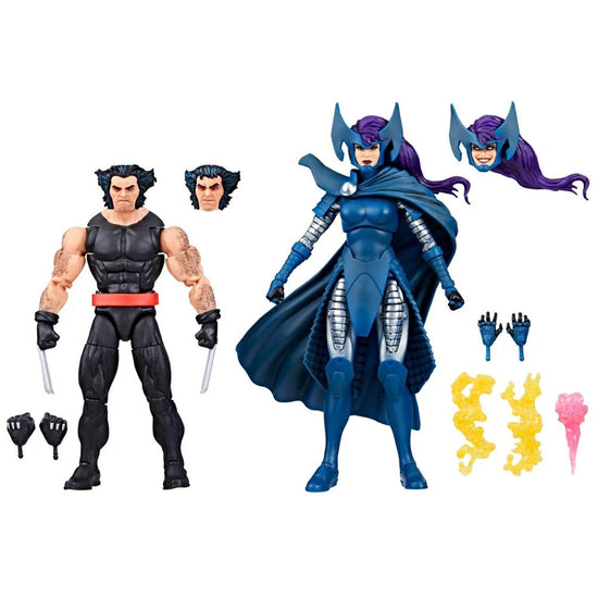 Wolverine & Psylocke 50th Anniversary Dual Pack Marvel Legends Figures