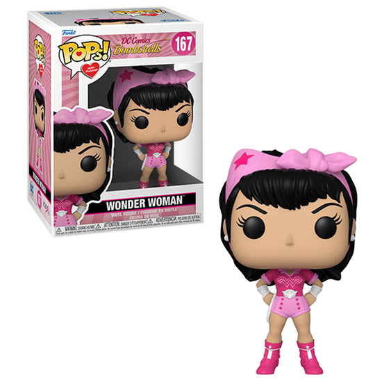 Wonder Woman (DC Comics Bombshells) Breast Cancer Awareness Funko Pop!