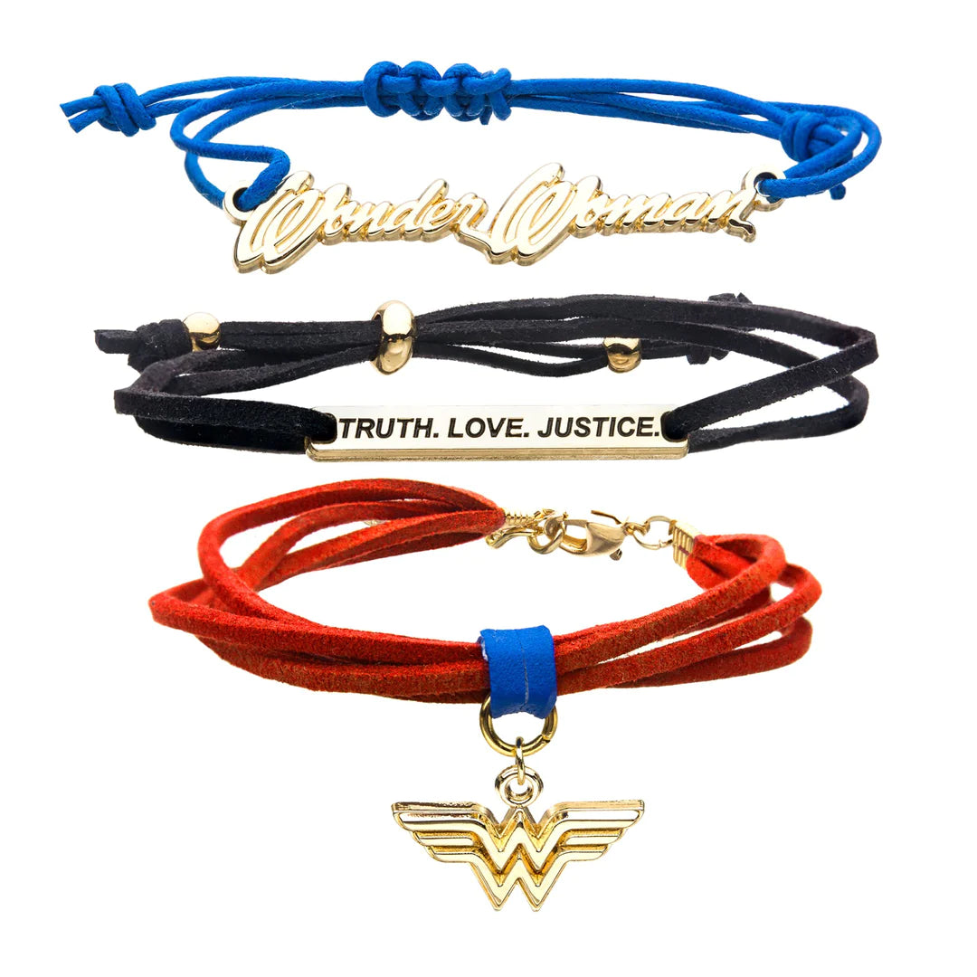 Load image into Gallery viewer, Wonder Woman (DC Comics) Bracelet Set
