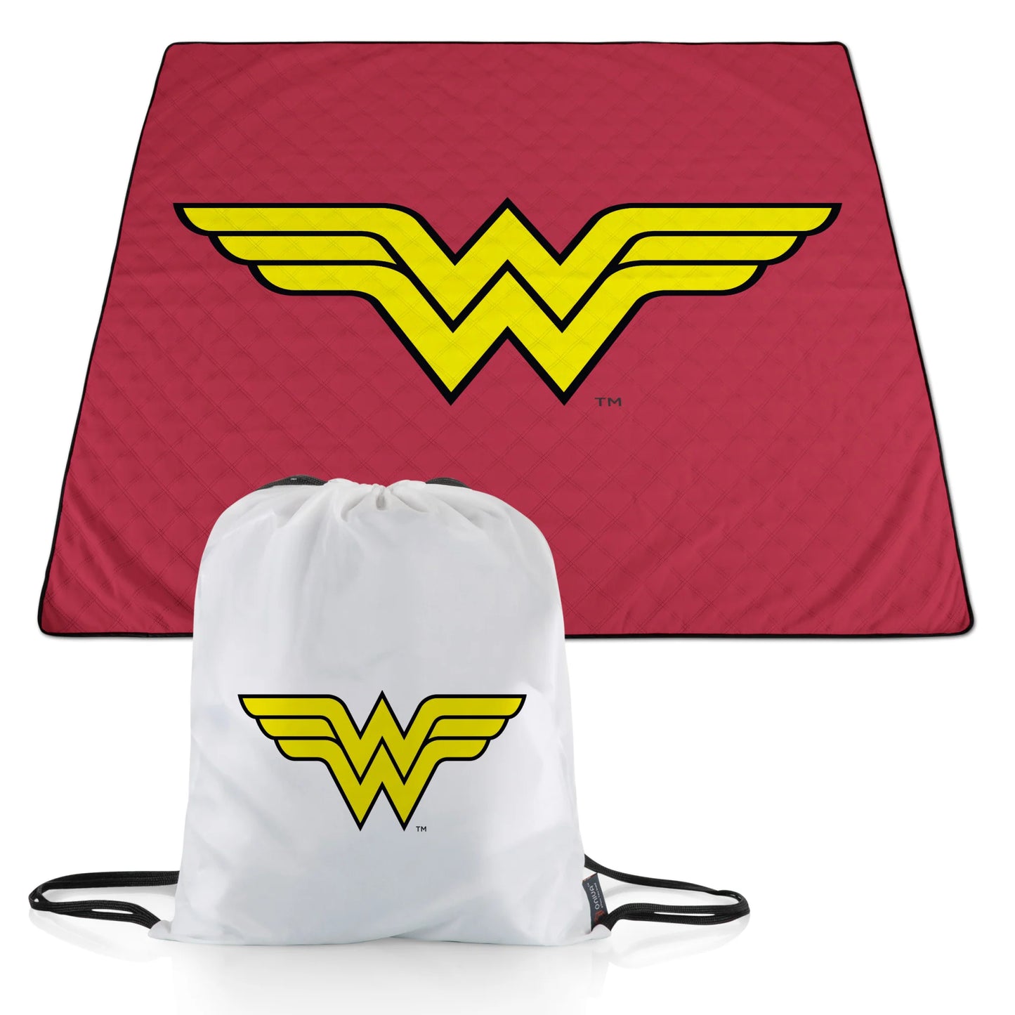 Wonder Woman DC Picnic Blanket and Carrying Bag