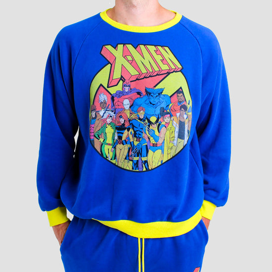X-Men (Marvel) Retro Crew Neck Sweater by Cakeworthy