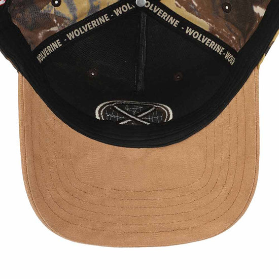 X-Men Wolverine Camo Curved Bill Marvel Snapback Hat