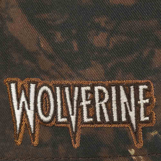 X-Men Wolverine Camo Curved Bill Marvel Snapback Hat