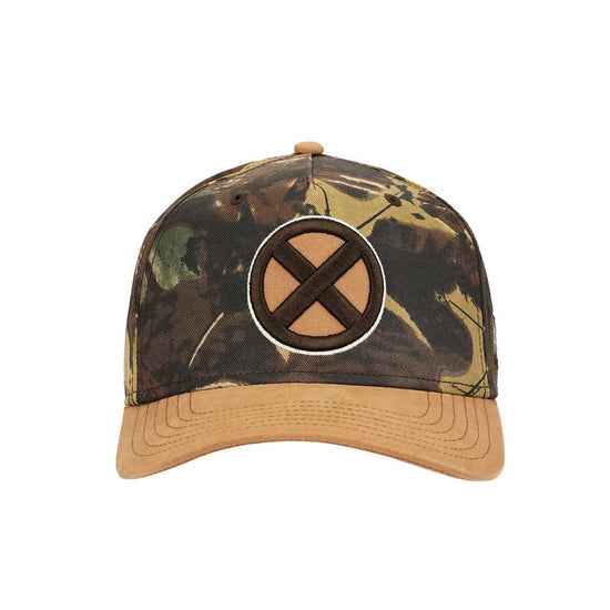 X-Men Wolverine Camo Curved Bill Marvel Snapback Hat