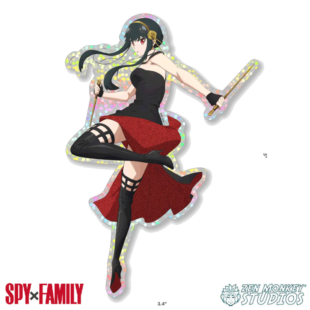Yor Forger Spy x Family Holo Mega Sticker