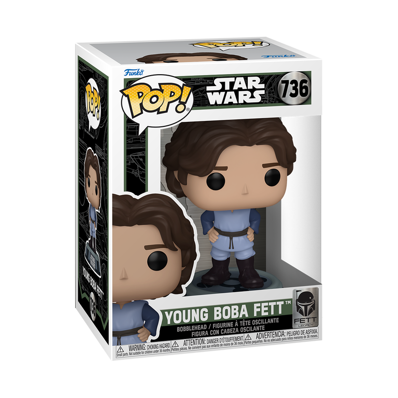 Young Boba Fett Star Wars Fett Legacy Funko Pop! #736