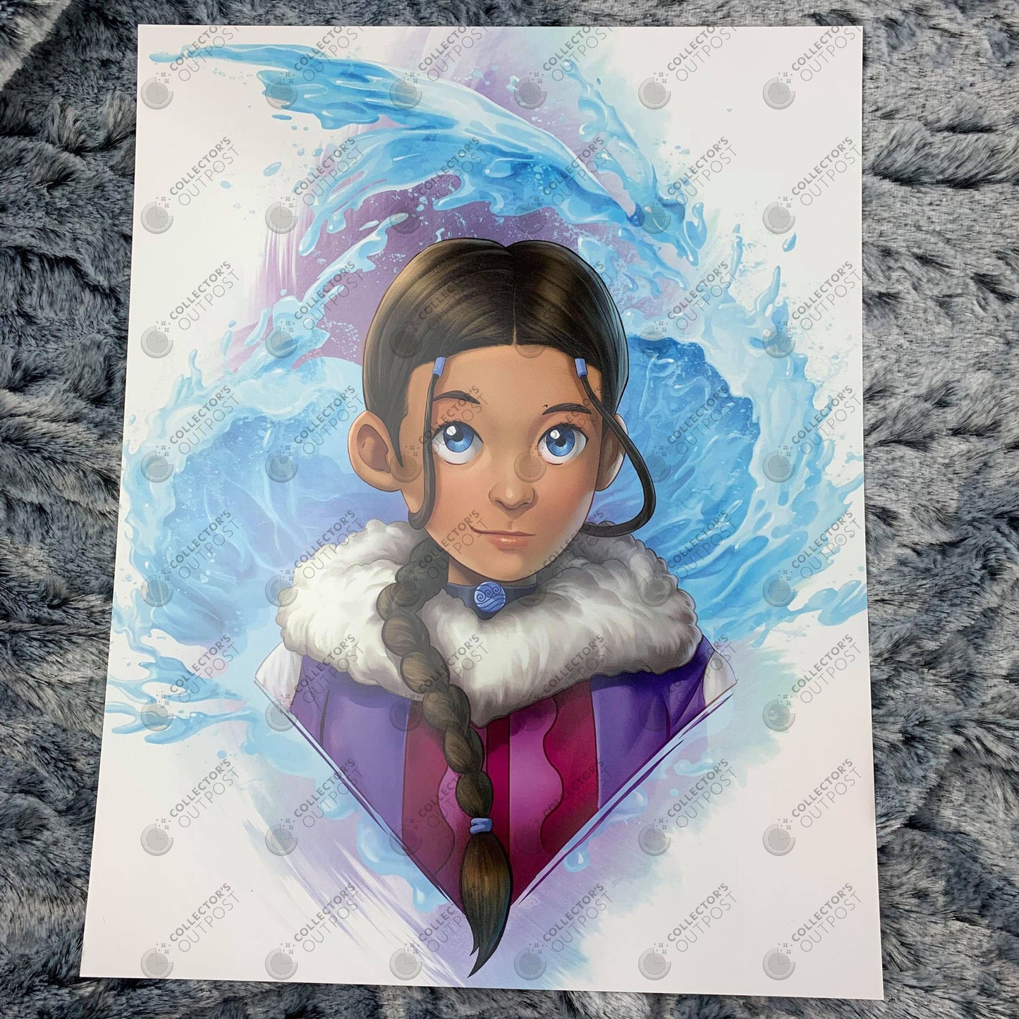 Young Katara (Avatar: The Last Airbender) Legacy Portrait Art Print