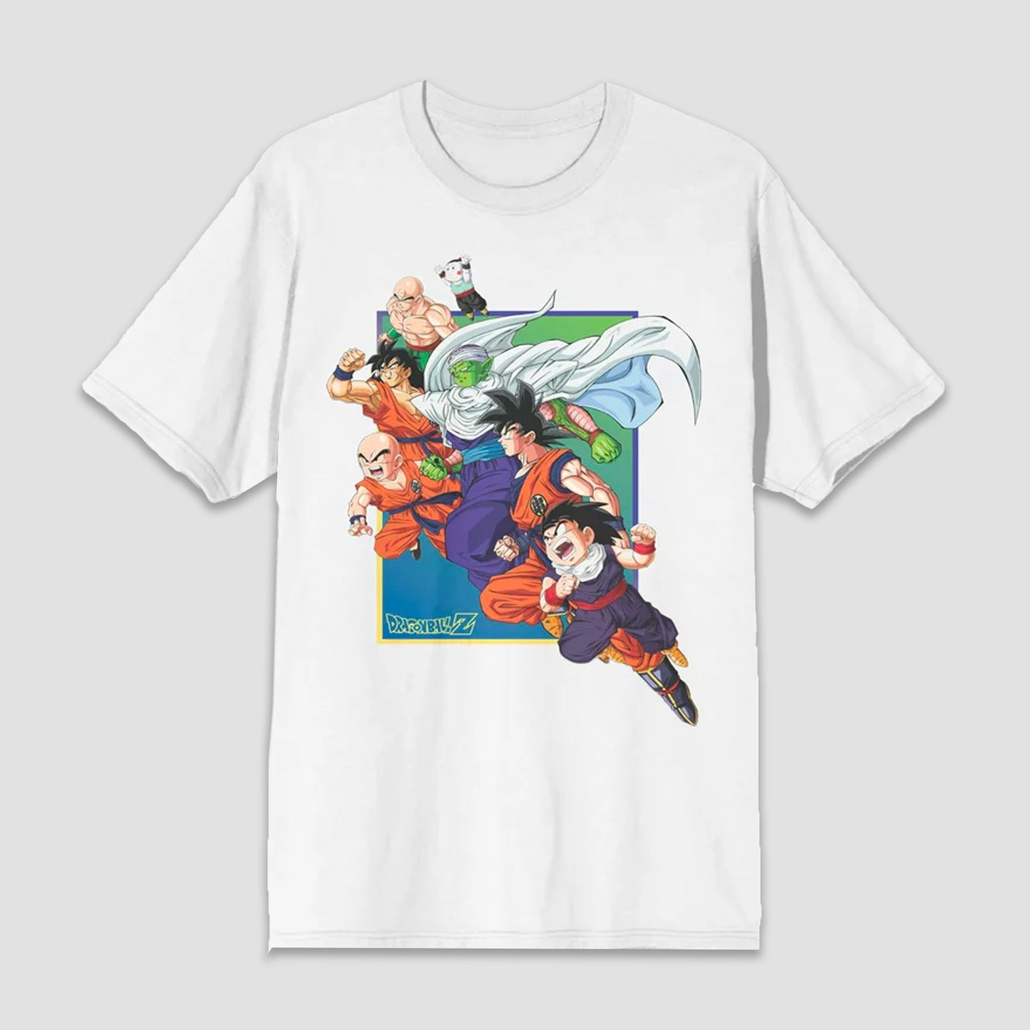 Z-Fighters (Dragon Ball Z) White Unisex Shirt
