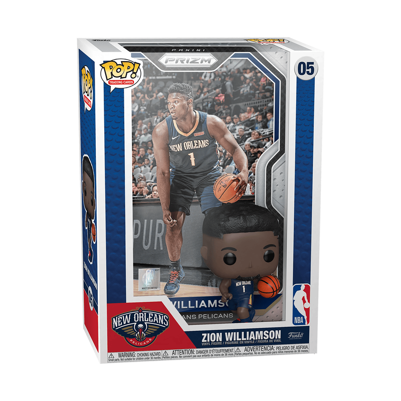 Zion Williamson Pelicans NBA Trading Card Funko Pop!