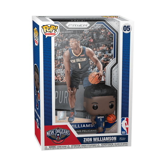 Zion Williamson Pelicans NBA Trading Card Funko Pop!