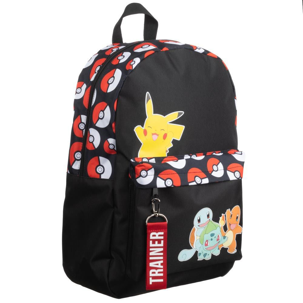 fordel påske Træde tilbage Pokemon Trainer Multi Character Color Block Backpack – Collector's Outpost