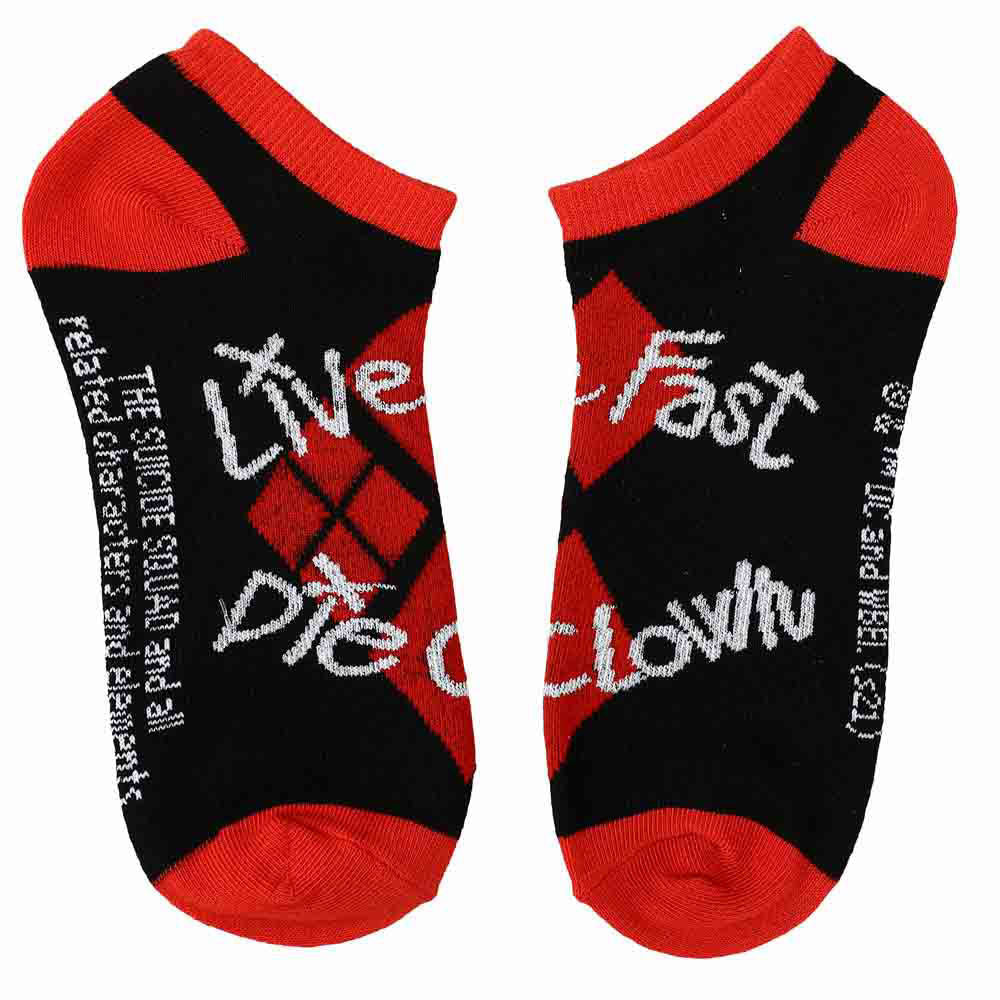 Harley Quinn The Suicide Squad 5-Pack Women's Ankle Socks