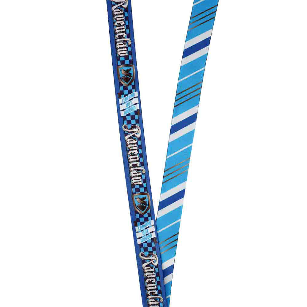 Load image into Gallery viewer, Ravenclaw Hogwarts House Tie Harry Potter Lanyard
