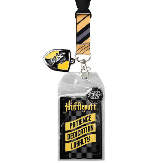 Hufflepuff Hogwarts House Tie (Harry Potter) Breakaway Lanyard