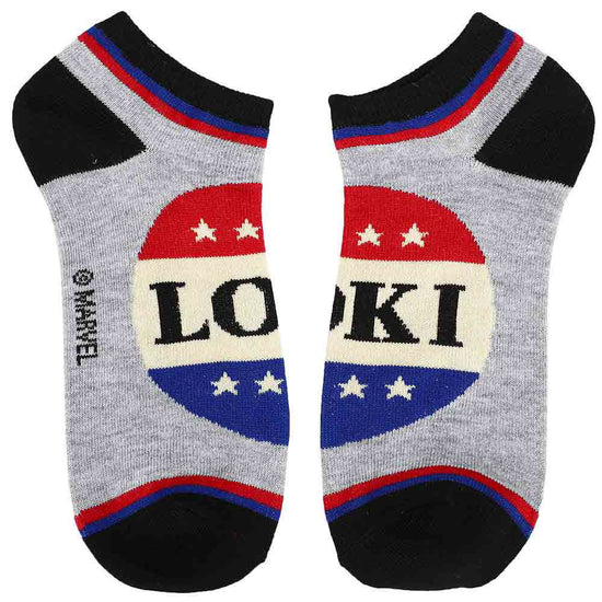 Marvel Loki Campaign Ankle Socks 5 Pair Set