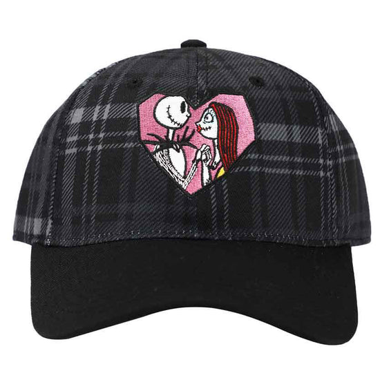 Jack & Sally Heart (Nightmare Before Christmas) Embroidered Hat