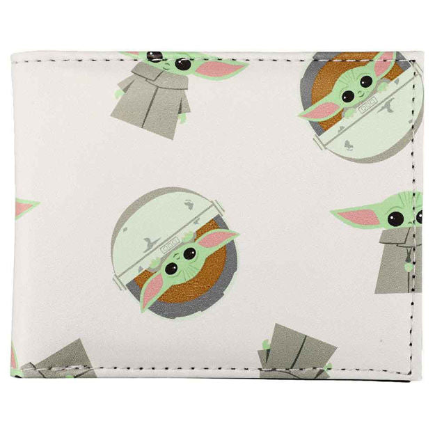 Load image into Gallery viewer, Grogu (Baby Yoda) Star Wars: The Mandalorian Bi-Fold Wallet
