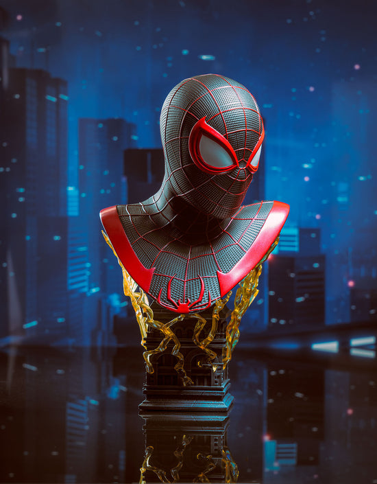 Load image into Gallery viewer, Miles Morales Spider-Man (Marvel) 1/2 Scale Resin Bust

