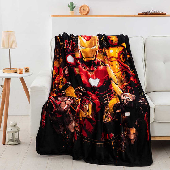 Iron Man Legacy Silk Touch Marvel Throw Blanket