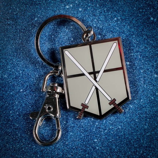 Load image into Gallery viewer, 104th Trainees Squad (Attack on Titan) Keychain no card
