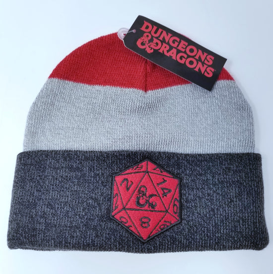 Dungeons and Dragons Roll Dice Beanie Hat by Bioworld Merch