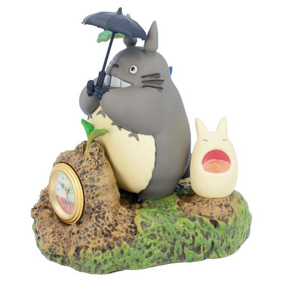 Load image into Gallery viewer, My Neighbor Totoro Dondoko Dance Statue Studio Ghibli Desk Clock
