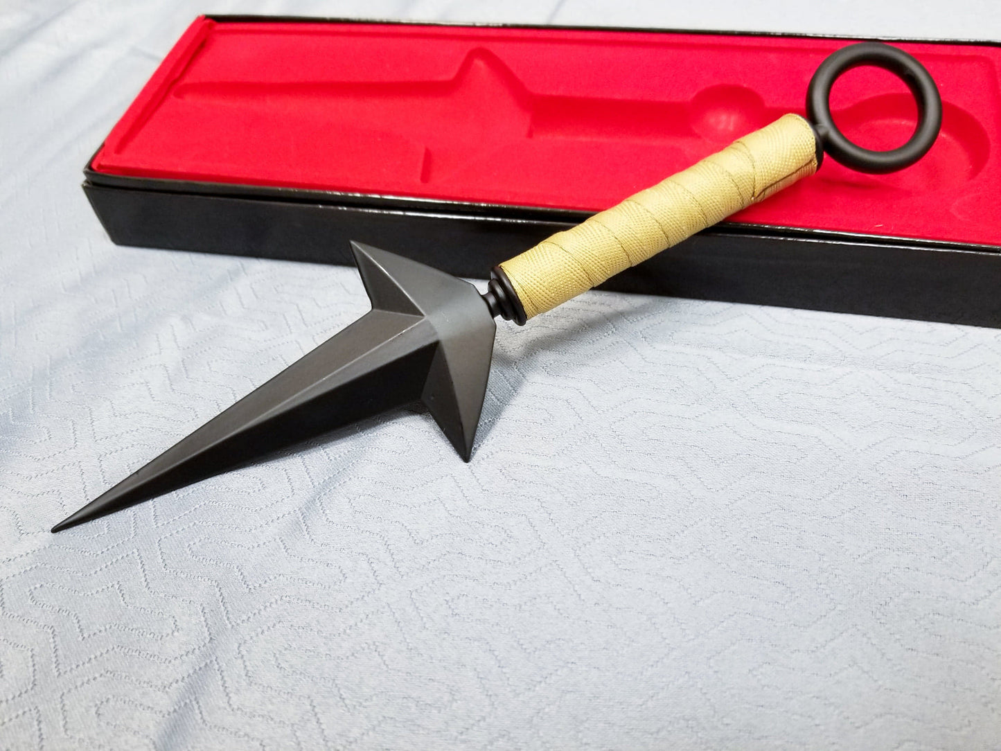 Naruto Minato's Ninja Kunai Knife Metal Prop Replica